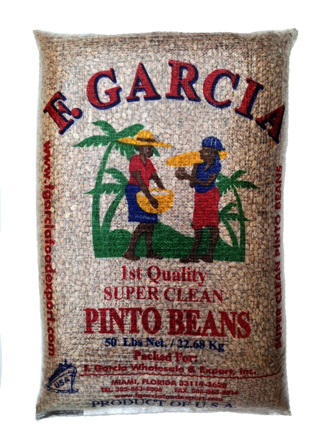 F.Garcia Pinto Beans Original Bag 50 LB (1)