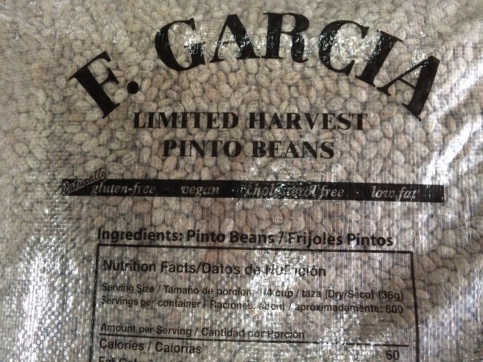 F.Garcia Limited Harvest Slow Dark Pinto Beans